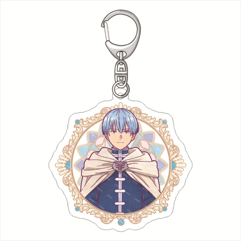 Anime Frieren Beyond Journey s End Acrylic Keychain Frieren at the Funeral Figure Bag Key Chain 2 - Frieren Merchandise