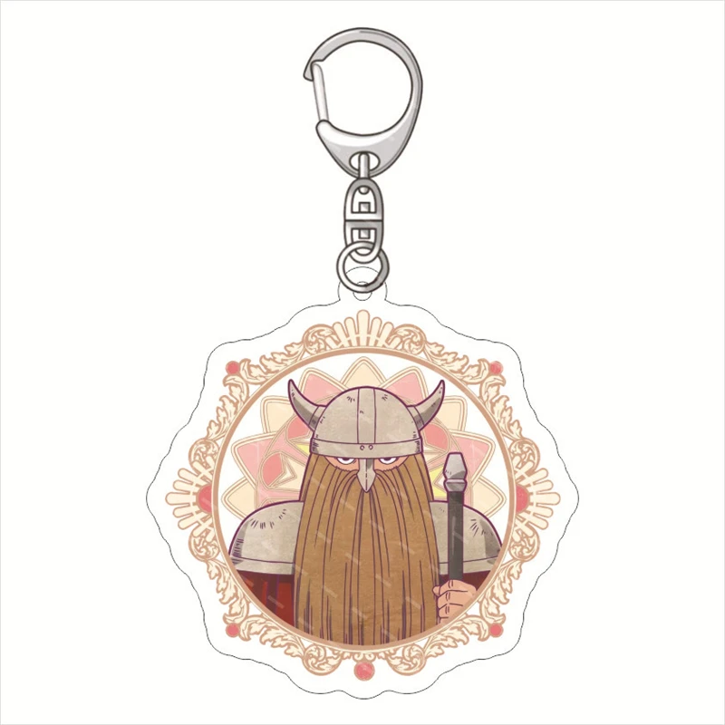 Anime Frieren Beyond Journey s End Acrylic Keychain Frieren at the Funeral Figure Bag Key Chain 4 - Frieren Merchandise