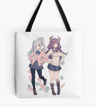 Frieren And Aura Tote Bag Official Frieren Merch