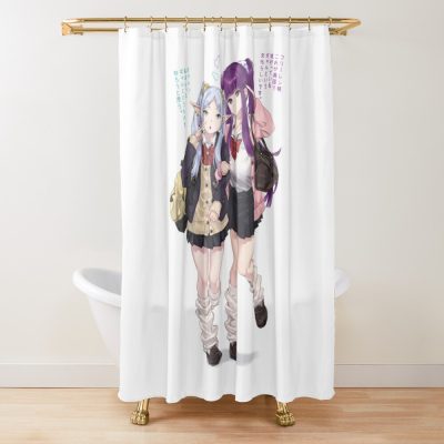Frieren And Fern Shower Curtain Official Frieren Merch