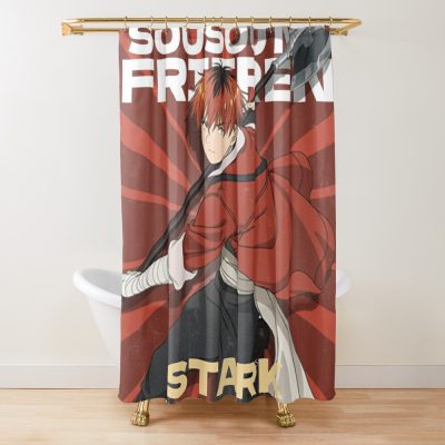 Stark シュタルク | Sousou No Frieren Shower Curtain Official Frieren Merch