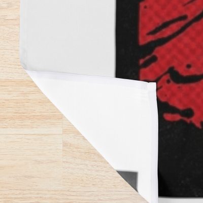 Frieren Red Comic Design Shower Curtain Official Frieren Merch