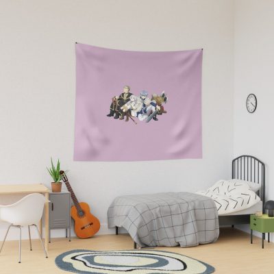 Frieren, Himmel, Heiter And Eisen Tapestry Official Frieren Merch