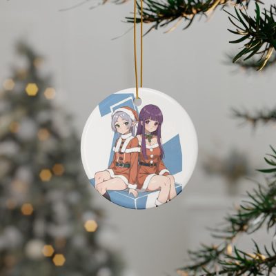 Fri1eren and Fern Anime Girl Manga Xmas Christmas Ornament
