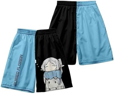 Blue Frieren Swim Trunk