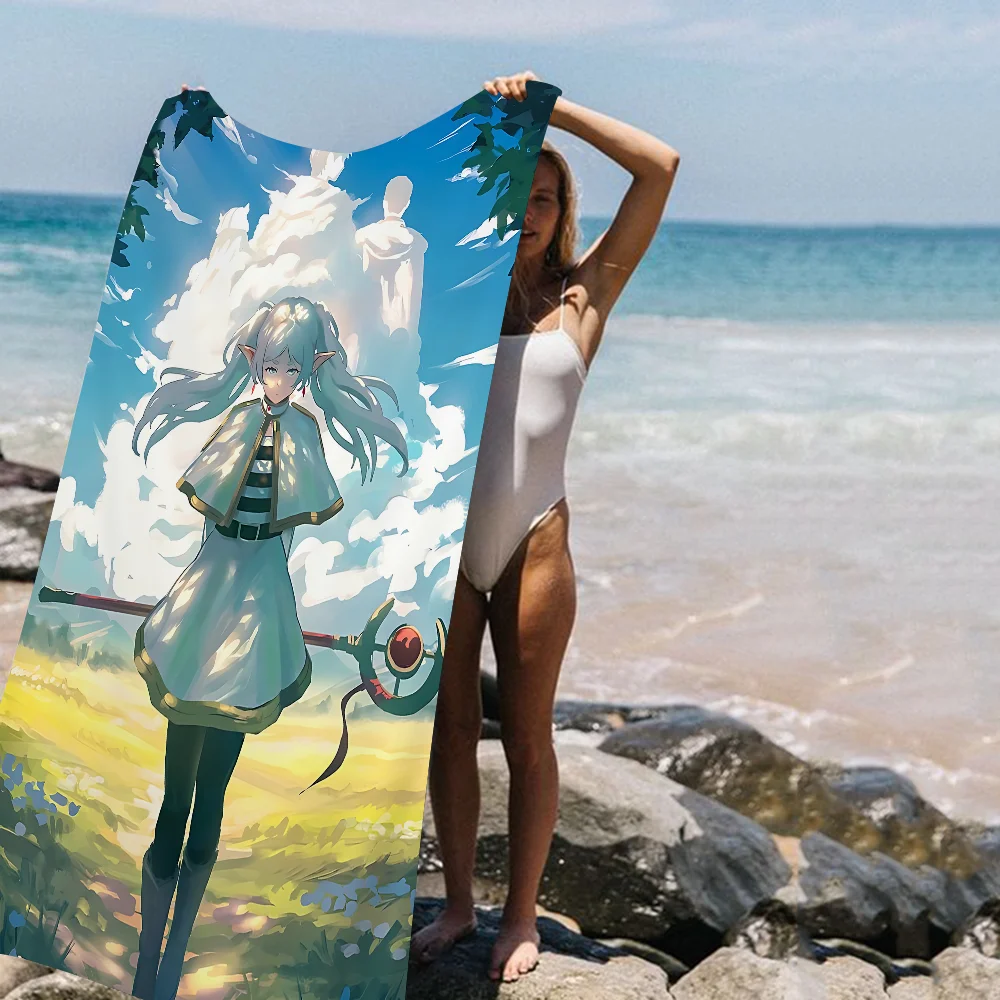 Frieren Anime Towel Microfiber New Beach Towel